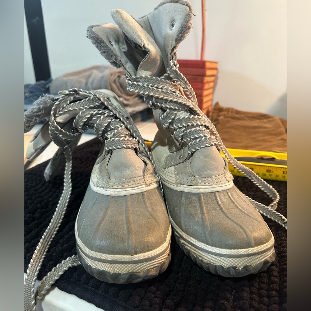 Women’s Eddie Barrow hunt pack thermal fill boots size 7